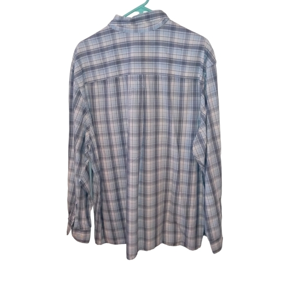 Timberland Y2K Plaid Button Down Long Sleeved Pockets Casual Streetwear Layer XL - Picture 9 of 13